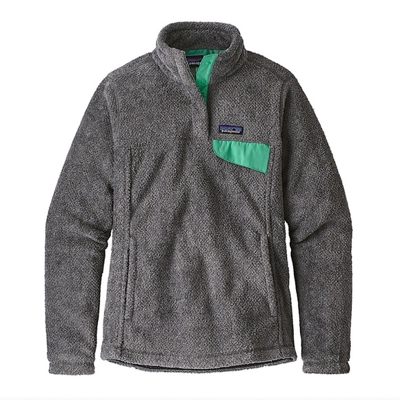 PATAGONIA Re-Tool Snap T Fleece Pullover Gray Polartec Thermal - Picture 1 of 13